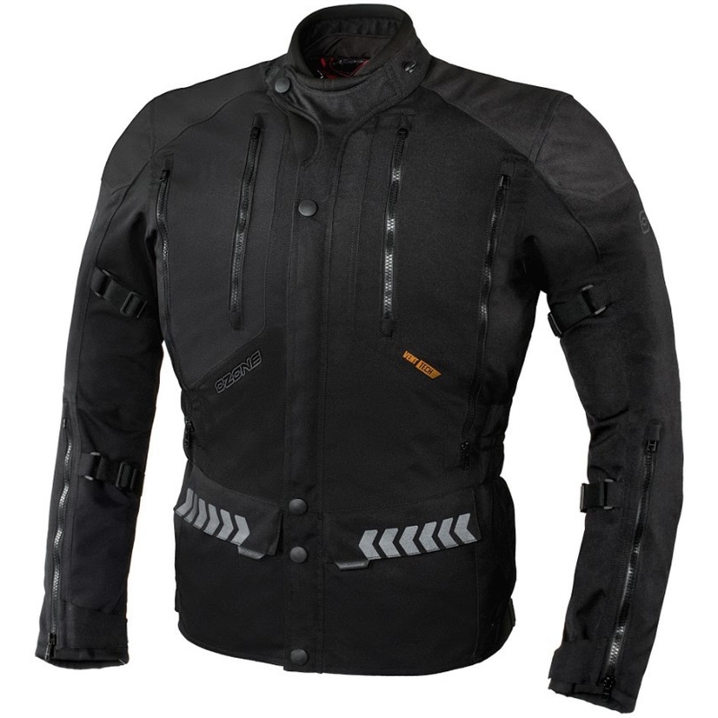 Moto Jacke Ozone Tour II schwarz Ausverkauf
