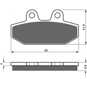 Bremsbeläge GOLDFREN 395 S3