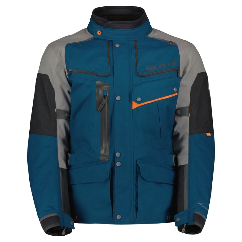 Motorradjacke SCOTT VOYAGER DRYO blau-grau Ausverkauf