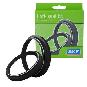 Seals Kit (oil - dust) SKF SHOWA KITB-45S 45x57x11.2 / 45x57.35x5.5 schwarz