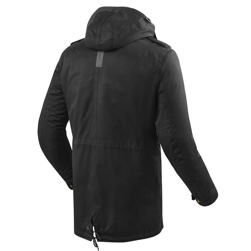 Revit Ronson Schwarz Motorradjacke Ausverkauf