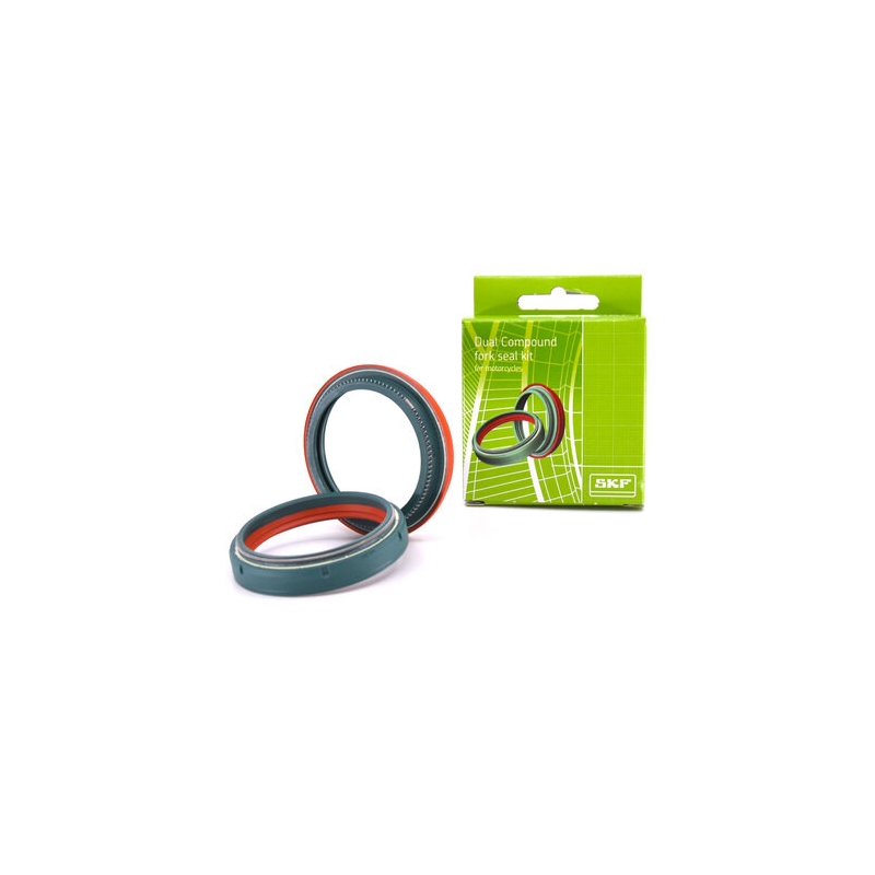 Seals Kit (oil - dust) Dual Compound SKF WP 43 x 52.9 x 9.5 / 43 x 53.4 x 5.2