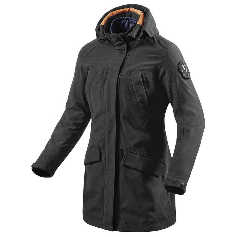 Revit Metropolitan Black Motorradjacke Damen Ausverkauf
