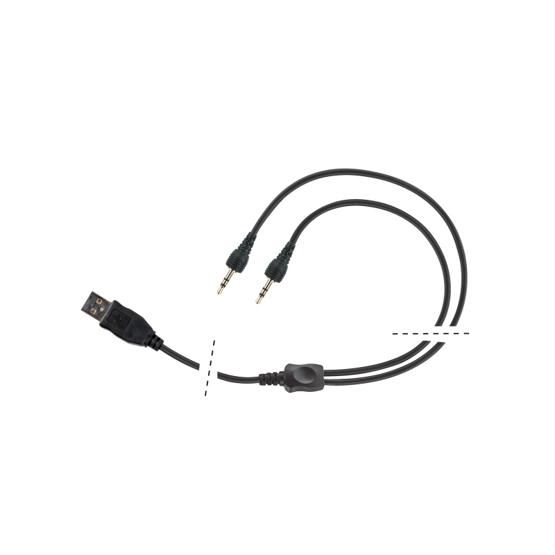 USB-Ladekabel für 2 Geräte der Interphone XT- und MC-Serie
