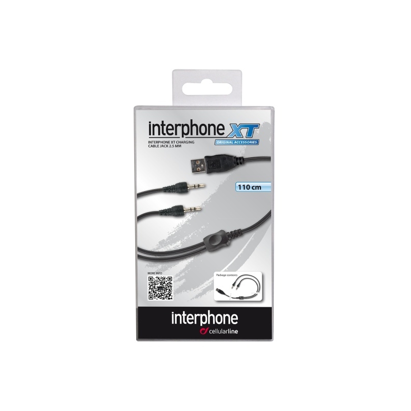 USB-Ladekabel für 2 Geräte der Interphone XT- und MC-Serie