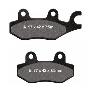 Bremsbeläge EBC FA165TT