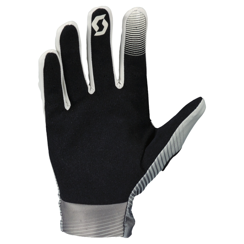 Kinder Motocross-Handschuhe SCOTT 250 SWAP EVO grau-schwarz