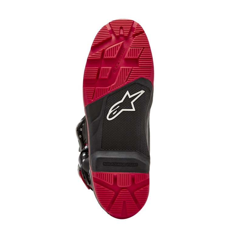 Motorradstiefel Alpinestars Tech 7 Enduro Drystar Honda Schwarz-Rot