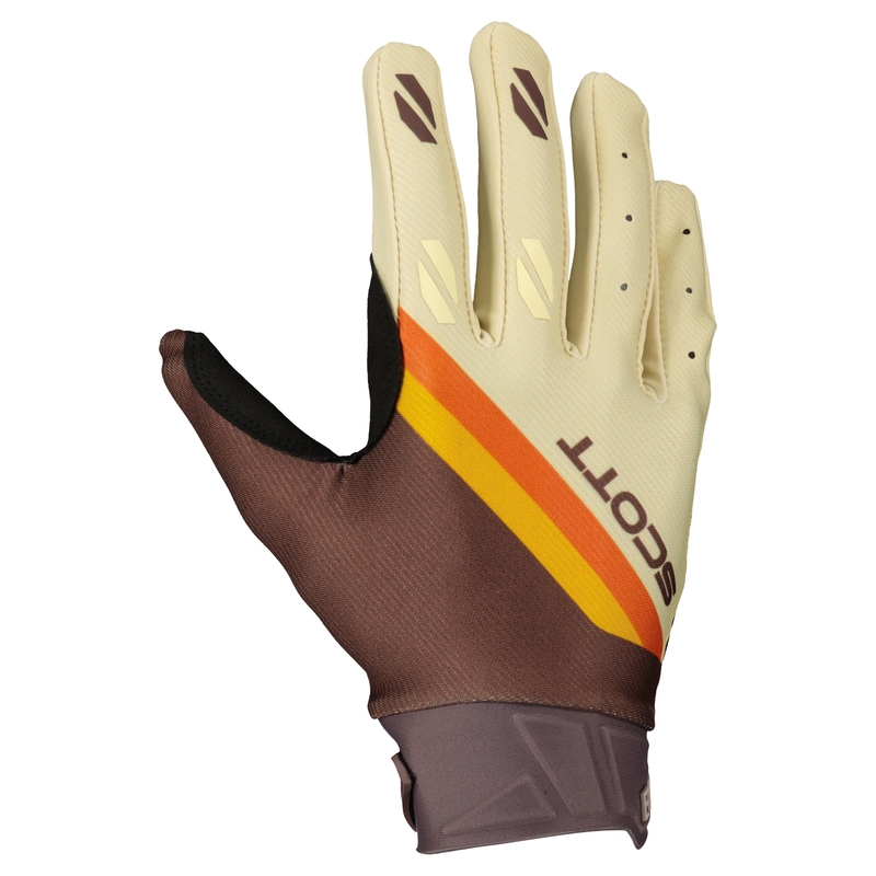Motocross-Handschuhe SCOTT EVO DIRT braun-beige