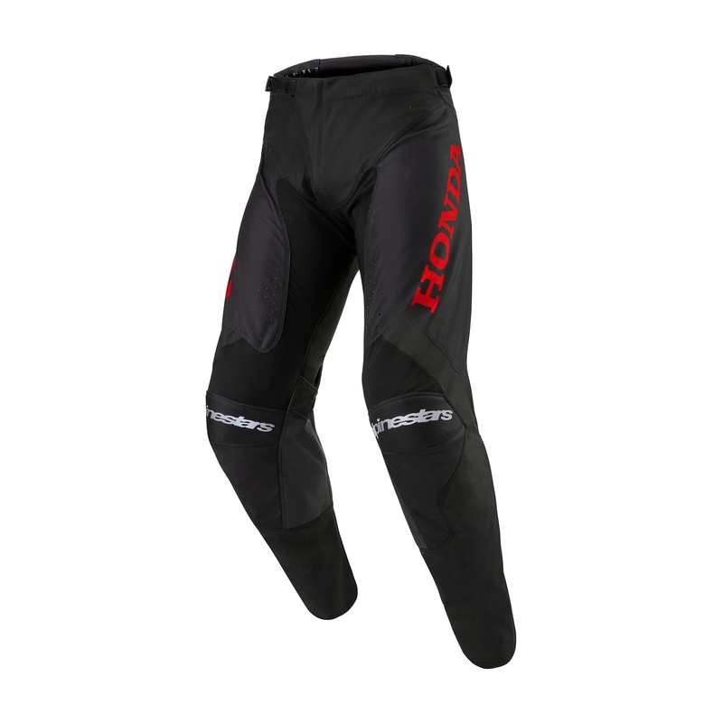 Motocrosshose Alpinestars Racer Iconic Honda Collection Schwarz-Rot