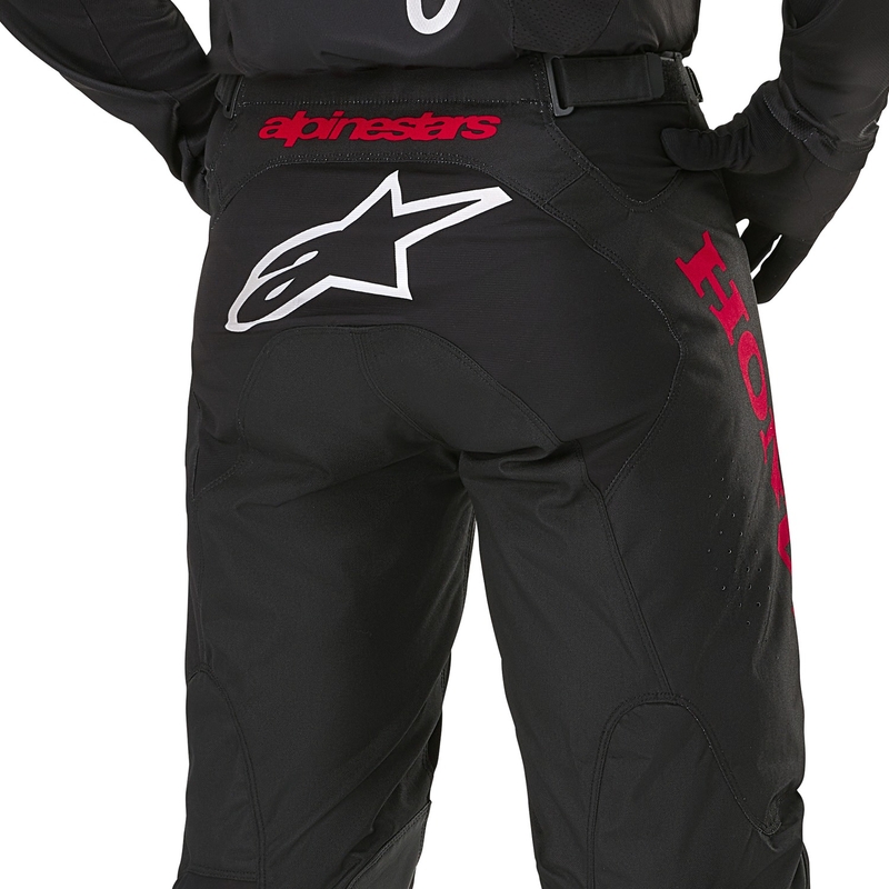 Motocrosshose Alpinestars Racer Iconic Honda Collection Schwarz-Rot