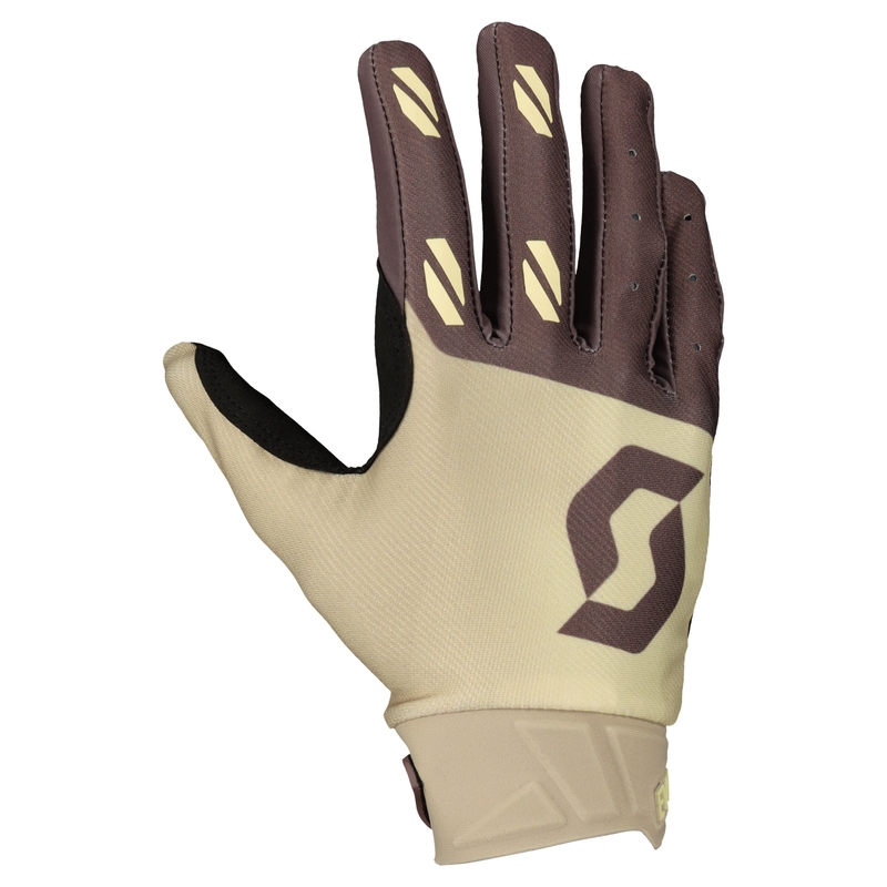 Motocross-Handschuhe SCOTT EVO FURY beige-braun