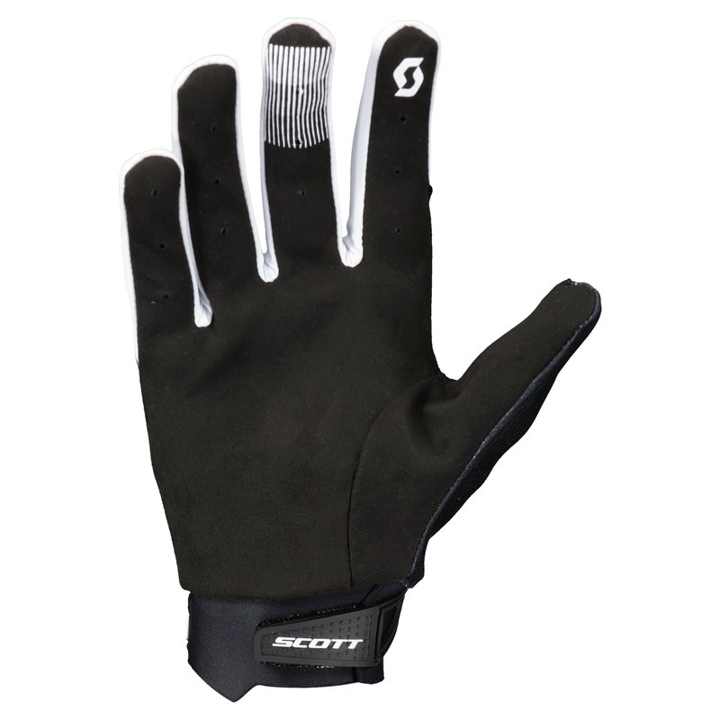 Motocross-Handschuhe SCOTT EVO FURY PREMIUM schwarz-grau