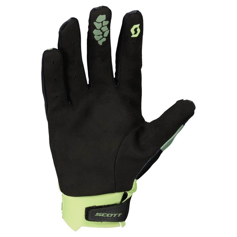Motocross-Handschuhe SCOTT EVO RACE grün-schwarz