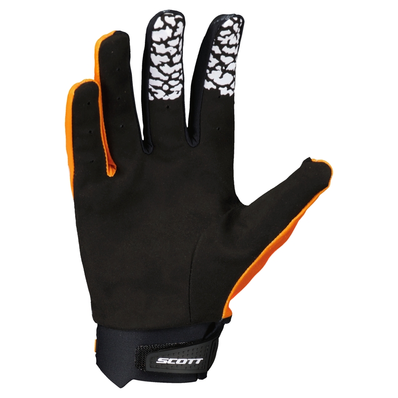 Motocross-Handschuhe SCOTT EVO TRACK schwarz-orange