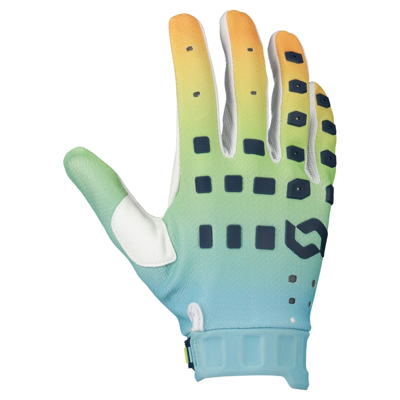 Motocross-Handschuhe SCOTT PODIUM PRO blau-orange