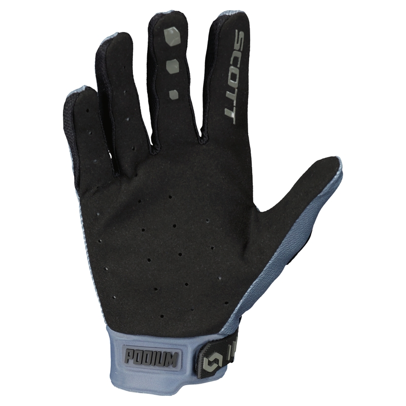 Motocross-Handschuhe SCOTT PODIUM PRO grau-schwarz