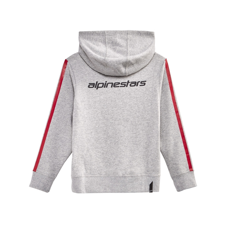 Alpinestars Kinder Racey Hoodie grau und rot