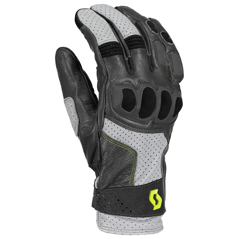 Lederhandschuhe SCOTT SPORT ADV grau-grün
