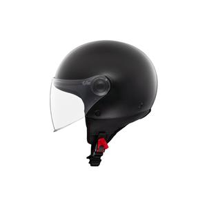 Otevřená helma na motorku MT Street S lesklá černá