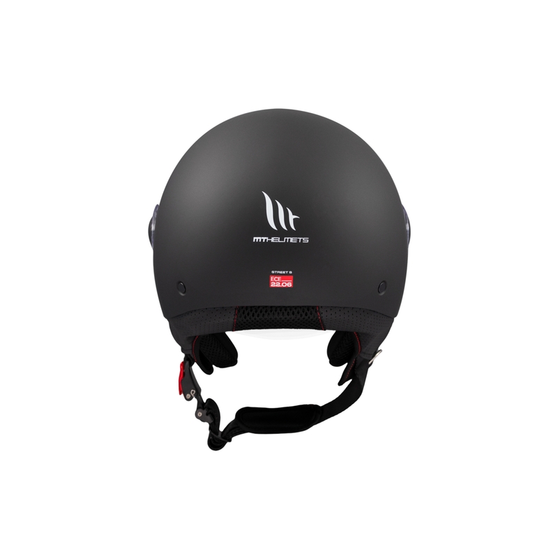 Otevřená helma na motorku MT Street S matná černá 