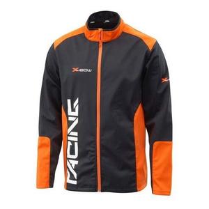 Softshell-Jacke KTM X-Bow Replica Team schwarz-orange