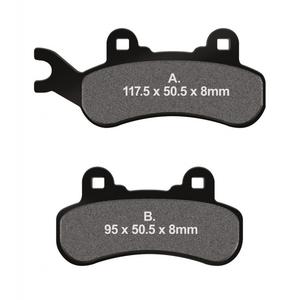 Bremsbeläge EBC FA683TT