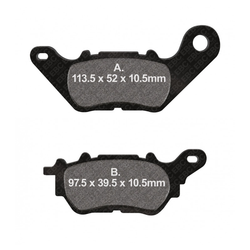 Bremsbeläge EBC für YAMAHA CZD 300 X-Max 2017-2022, YAMAHA Tricity 300 2020-2023