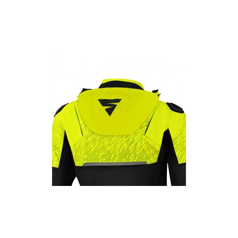Kapuze für Damenjacke Shima Drift fluo gelb