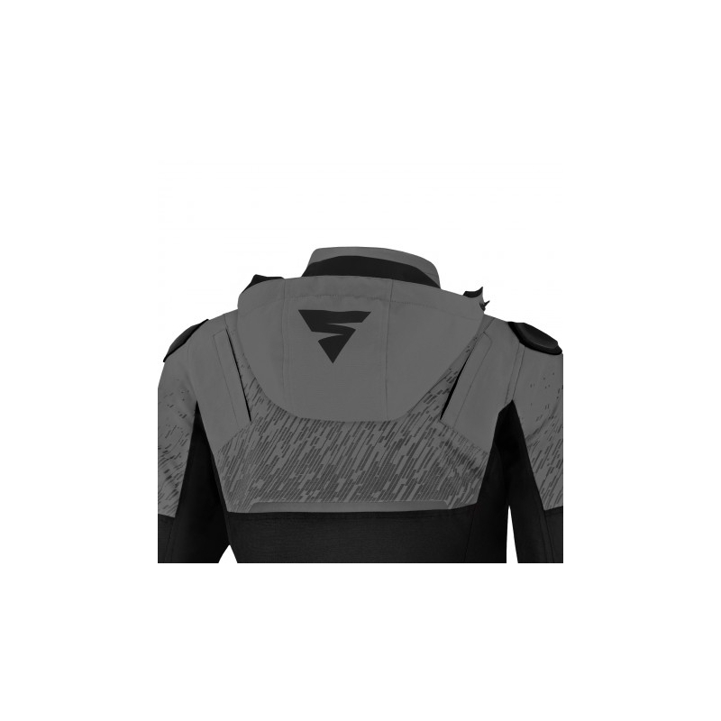 Kapuze für Damenjacke Shima Drift grau