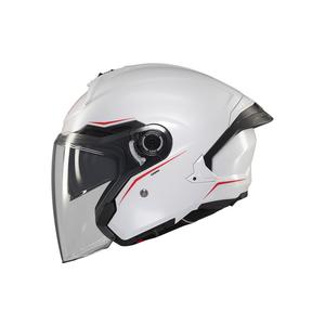 Offener Helm MT Cosmo SV glänzend weiß