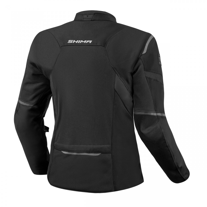 Damen Shima Rush Vent 2.0 Motorradjacke schwarz
