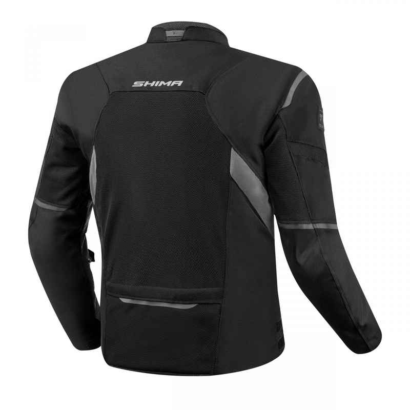 Shima Rush Vent 2.0 Motorradjacke schwarz