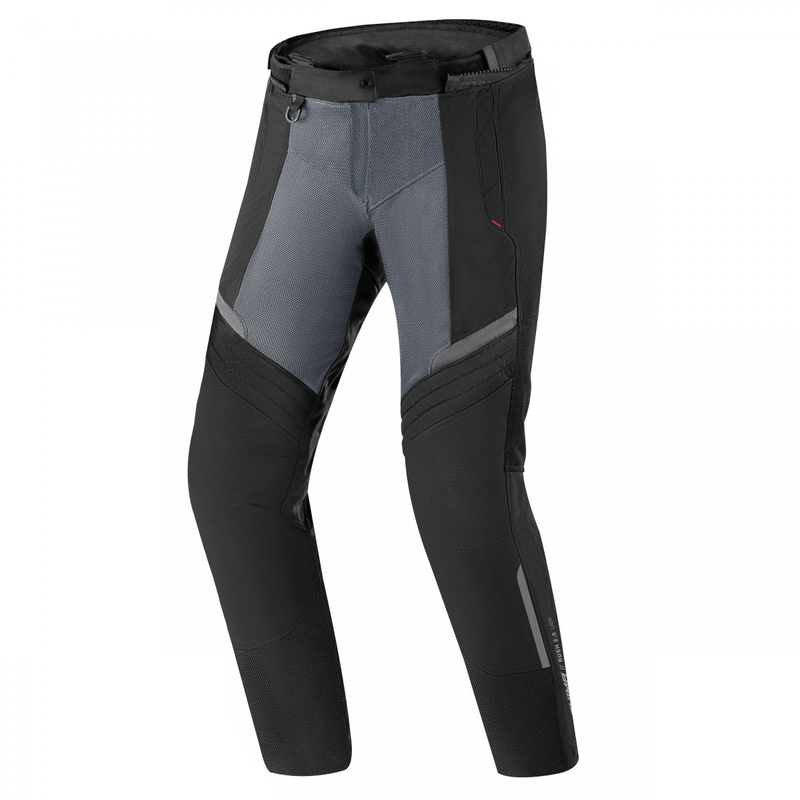 Damen Motorradhose Shima Rush Vented 2.0 schwarz-grau