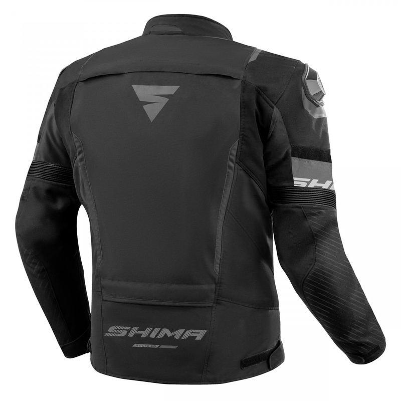 Shima Solid 2.0 Motorradjacke schwarz