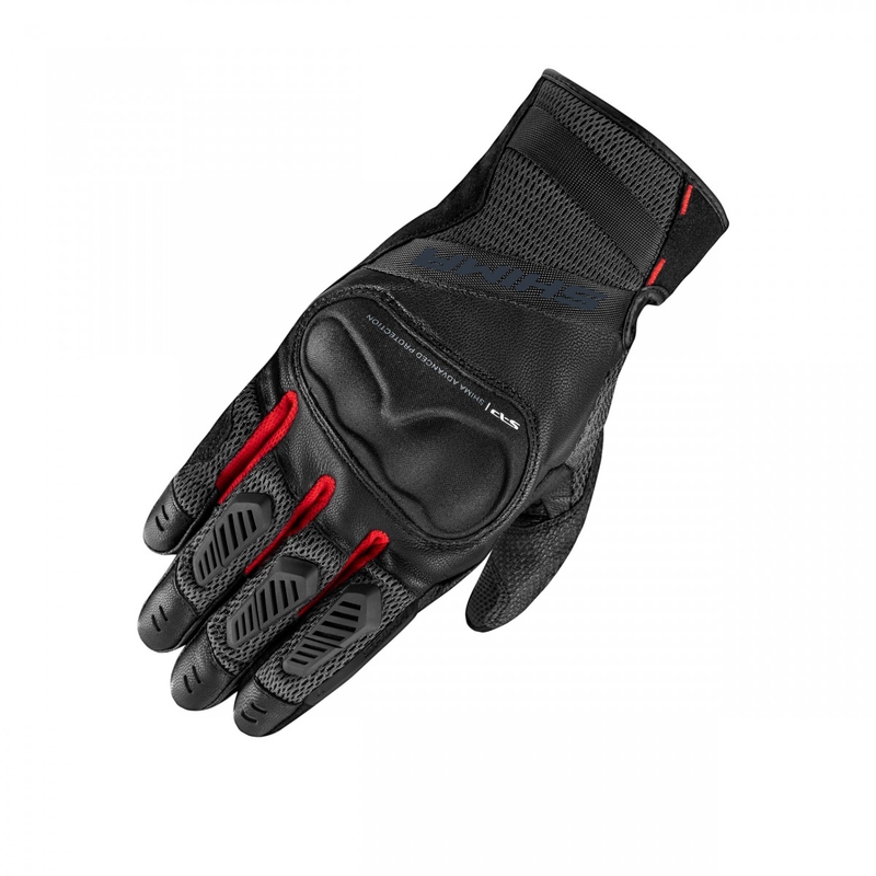 Shima Hero Motorradhandschuhe schwarz-rot