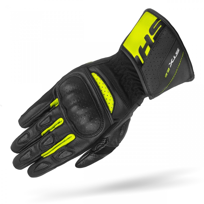 Shima STX 2.0 Motorradhandschuhe schwarz-fluo gelb