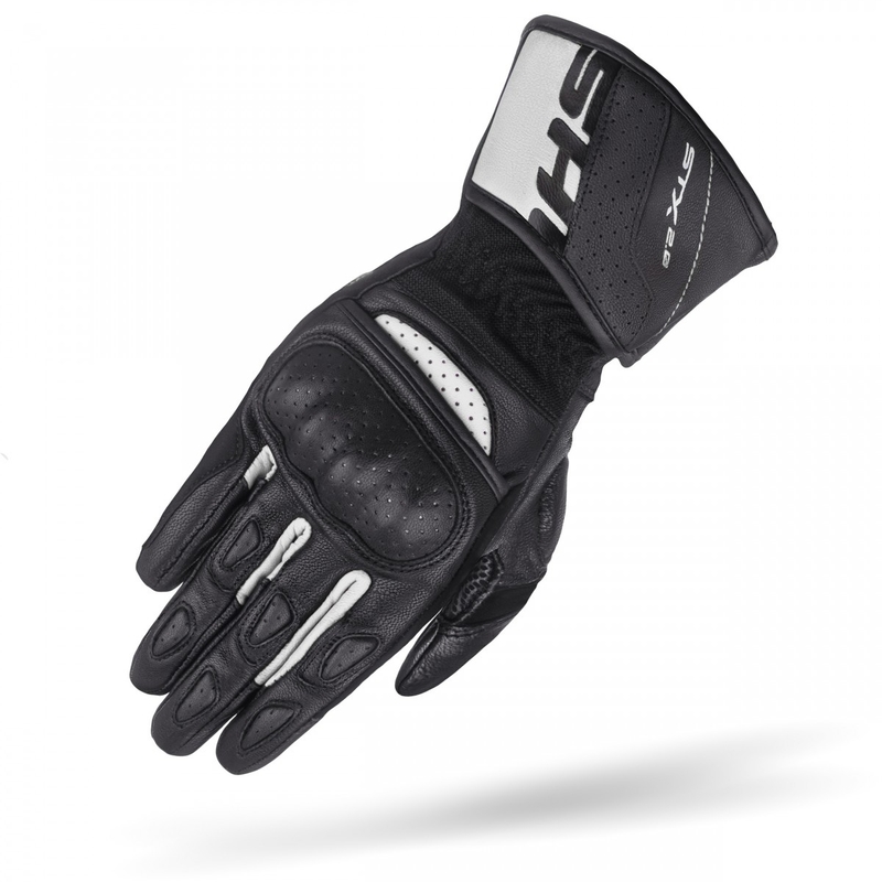 Shima STX 2.0 Motorradhandschuhe schwarz und weiß