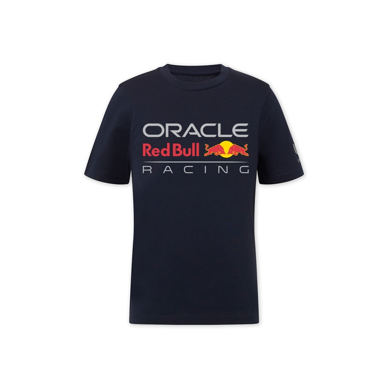 Red Bull Racing F1 Kinder-T-Shirt dunkelblau
