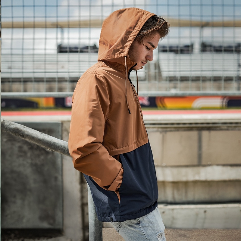 Alpinestars Avid Wind Jacke braun-dunkelblau