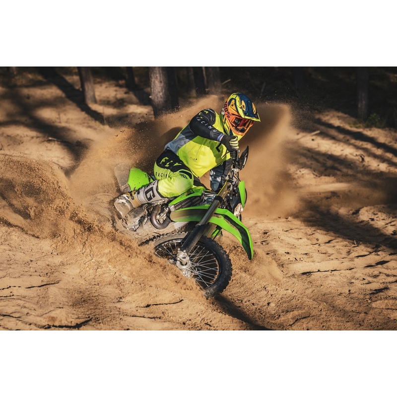 Motocross-Helm Cassida Cross Pro 2 Contra fluo gelb-orange-blau