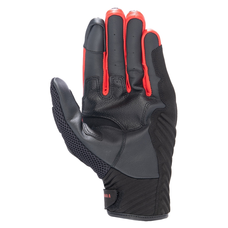 Alpinestars SMX-1 Air 2 Monster FQ20 Motorradhandschuhe Schwarz-Rot-Blau-Weiß-Grün