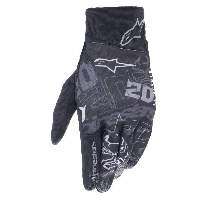 Alpinestars Reef FQ20 Motorradhandschuhe schwarz-grau-weiß