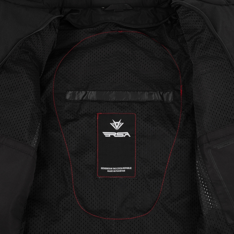 RSA Dakar 2 Motorradjacke sand-schwarz-rot
