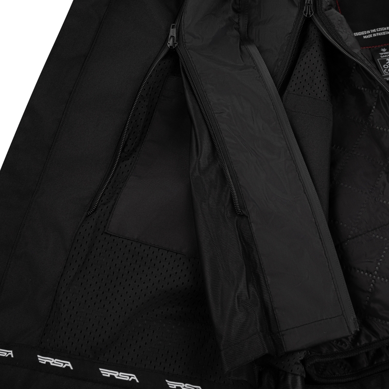 RSA Dakar 2 Motorradjacke sand-schwarz-rot