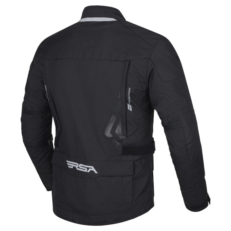 RSA Storm Motorradjacke schwarz