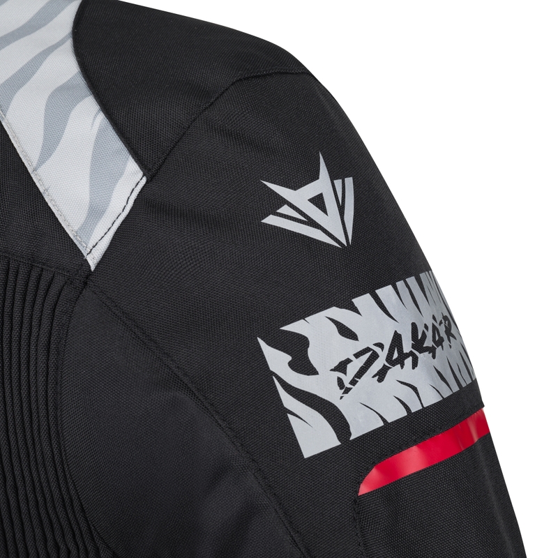 RSA Dakar 2 Motorradjacke sand-schwarz-rot