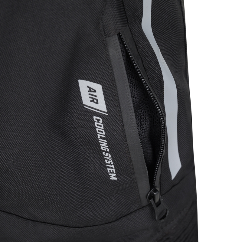 RSA Wasp Motorradhose schwarz-weiß-fluorgelb - Klasse II