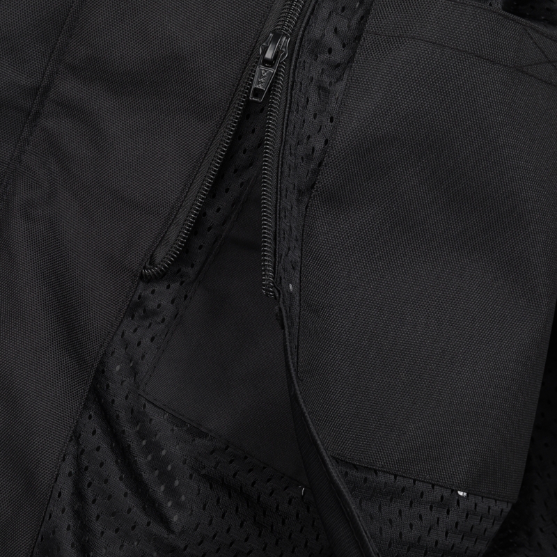 RSA Runway Motorradjacke schwarz-fluogelb