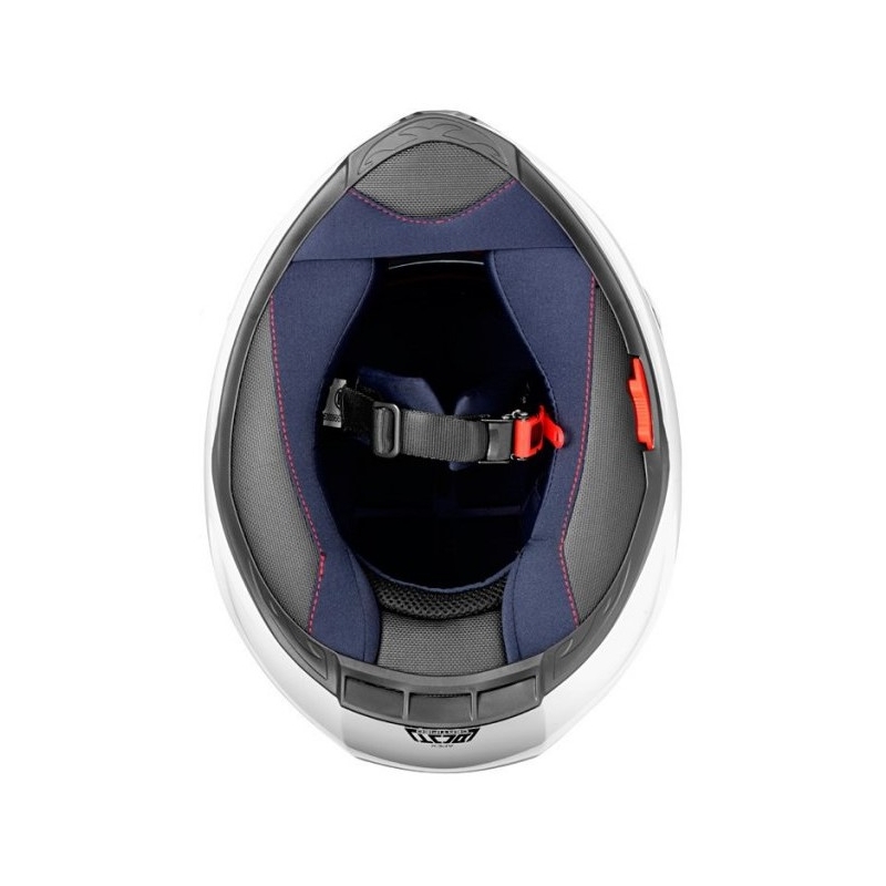 Cassida Apex Fusion schwarz-fluorroter Motorradhelm Ausverkauf